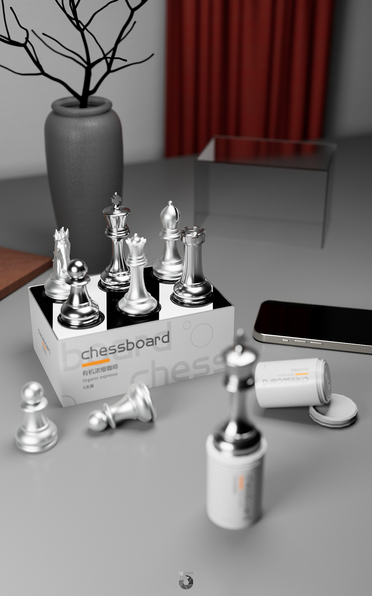 Chessboard(棋局)有机浓缩咖啡
