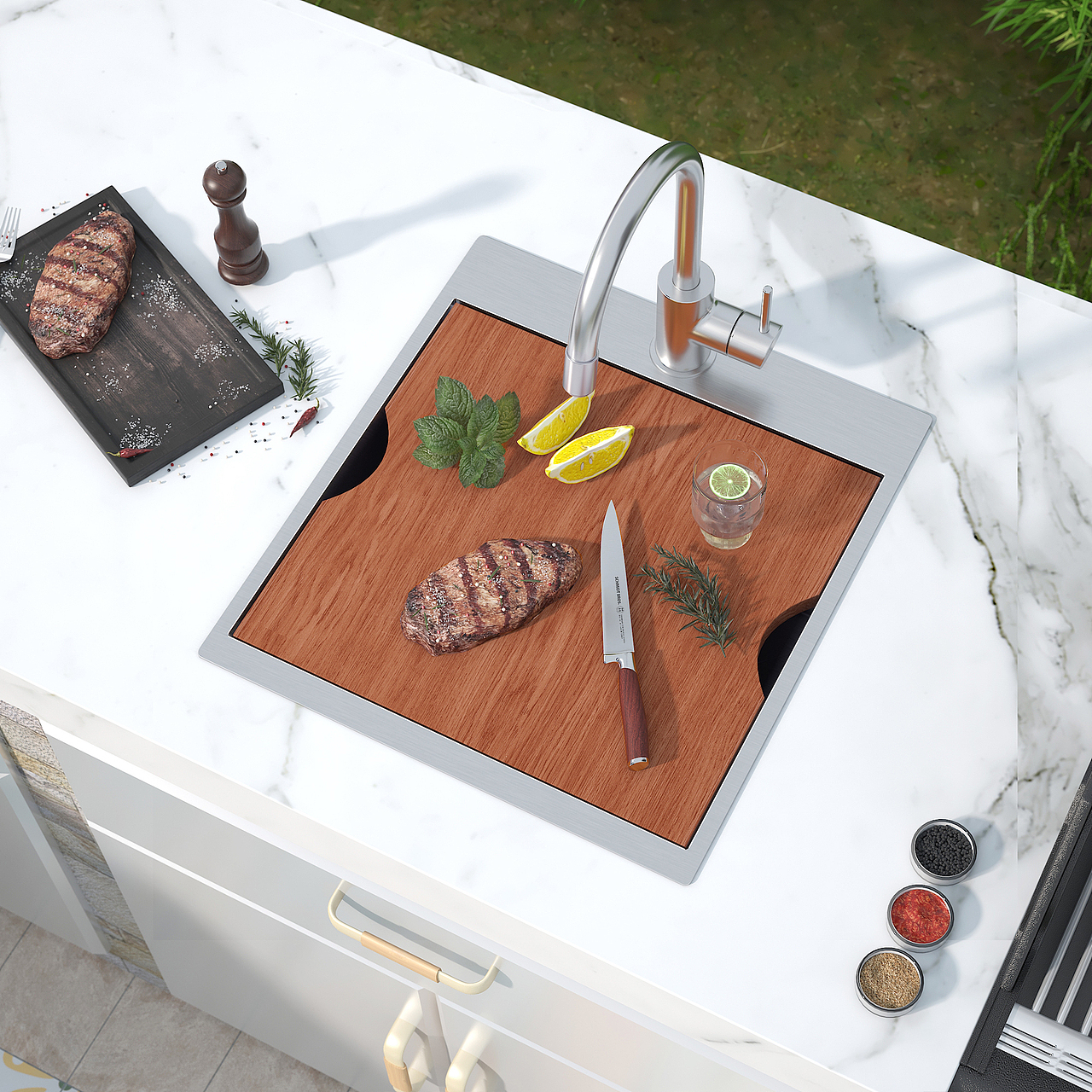 厨房水槽场景图渲染37（图ZMzUwMjk1NTAw） - 场景 - 站酷设计师贤豆沙拉原创素材 - 站酷ZCOOL