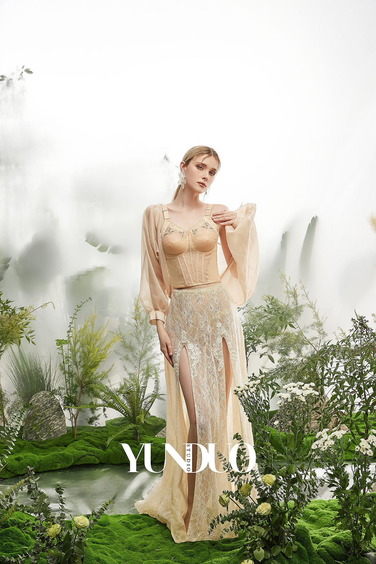 品牌内衣 塑身衣拍摄 爱美莱-茜木