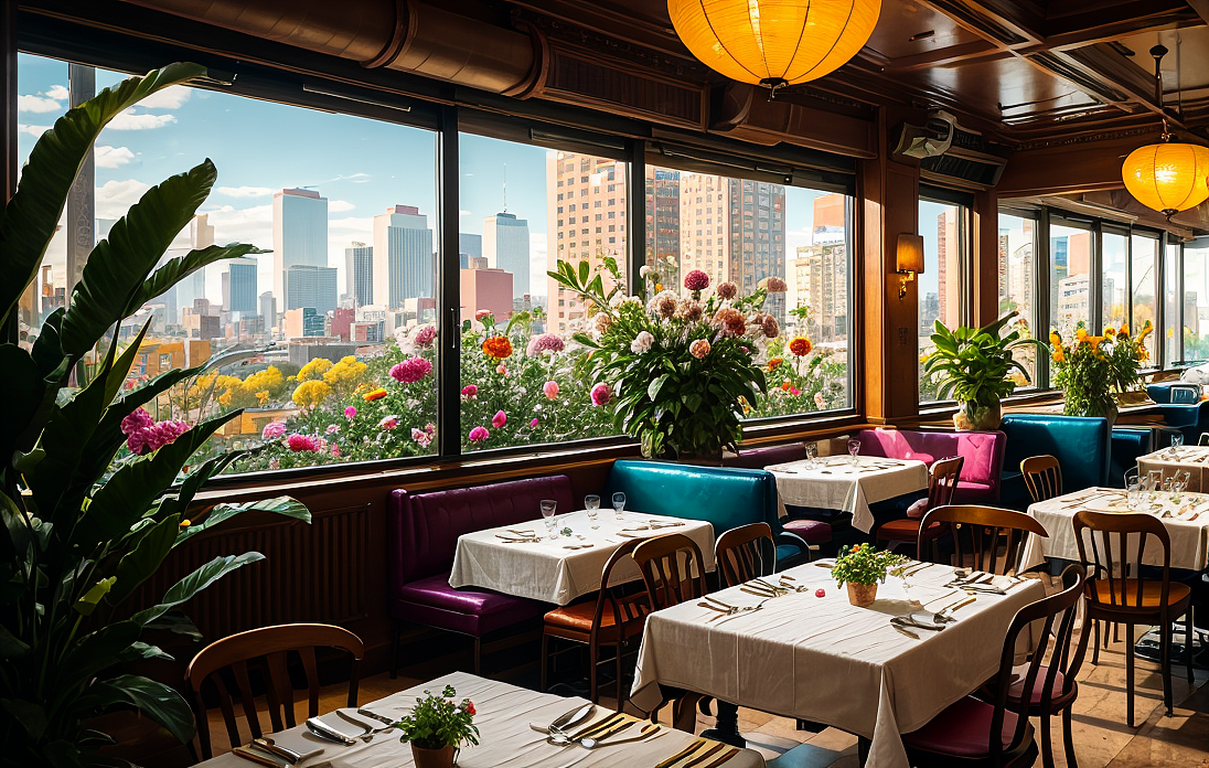 AI绘画  室内场景