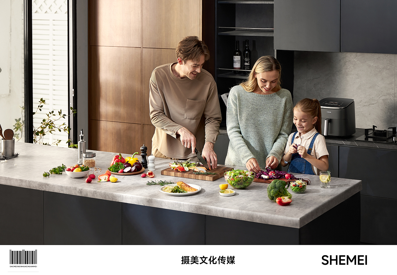 跨境电商空气炸锅+美食场景营销（图ZMzYzMzgwNTgw） - 美食摄影 - 站酷设计师摄美文化传媒原创素材 - 站酷ZCOOL