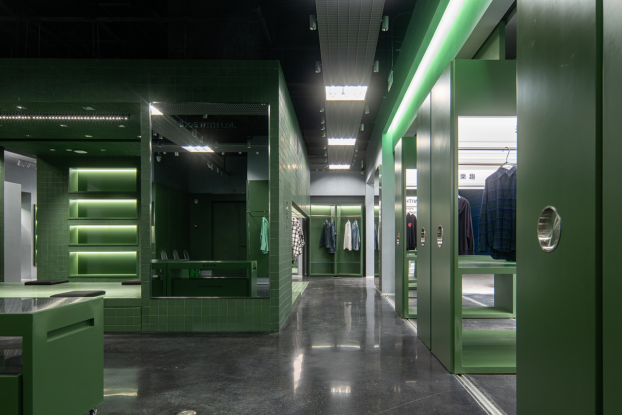 着而樂趣：小寨原力场的“绿盒子”（图ZMzYxMzE1NjM2） - 商业空间设计 - 站酷设计师红纸设计事务所原创素材 - 站酷ZCOOL