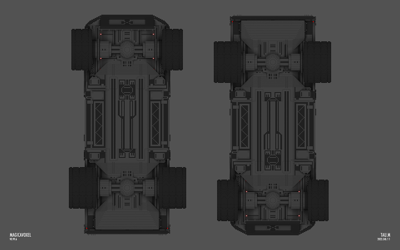 Magicavoxel日常之“Resident Evil”#挑战一张封神#