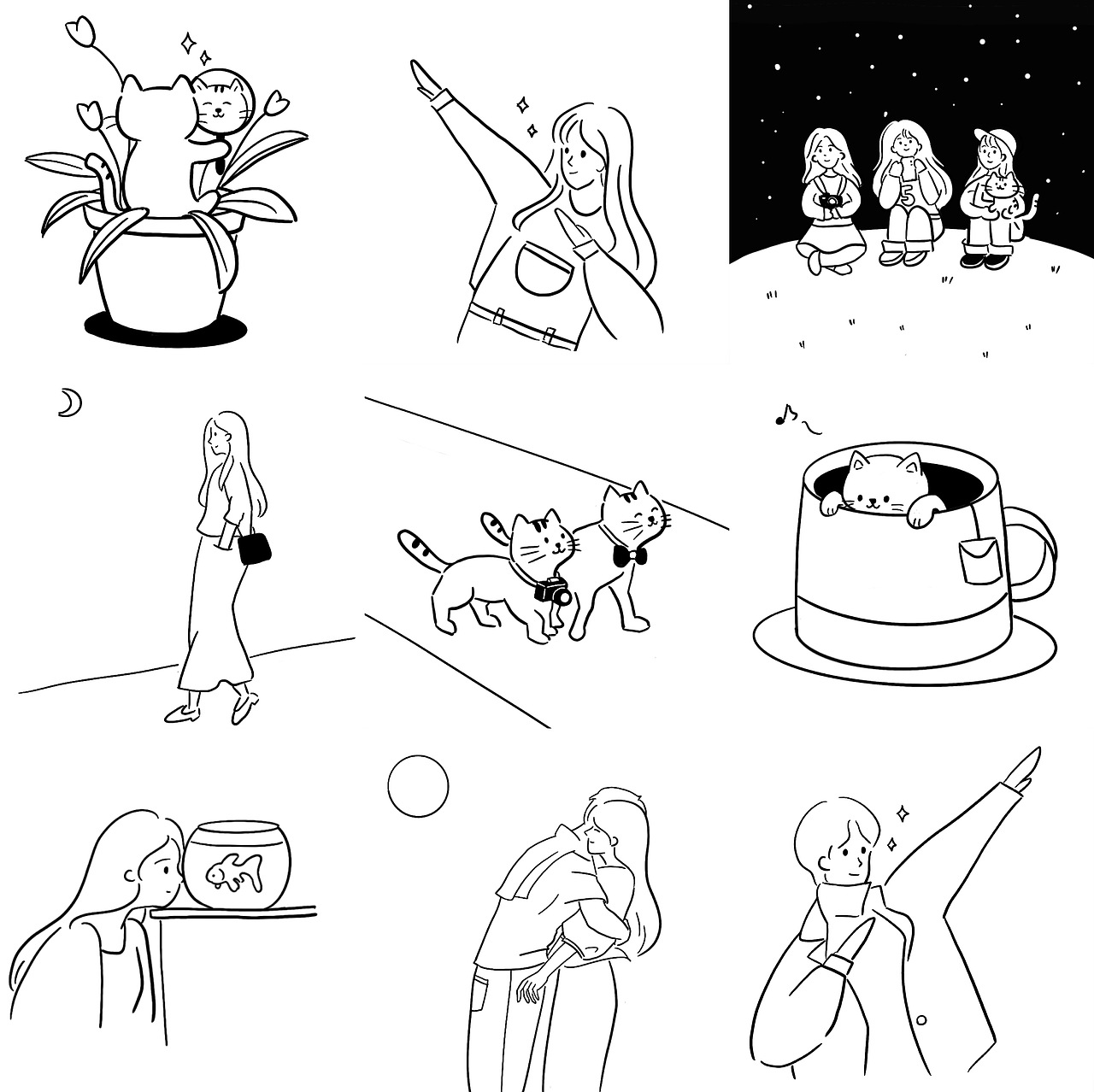 2023年速涂插画总结篇