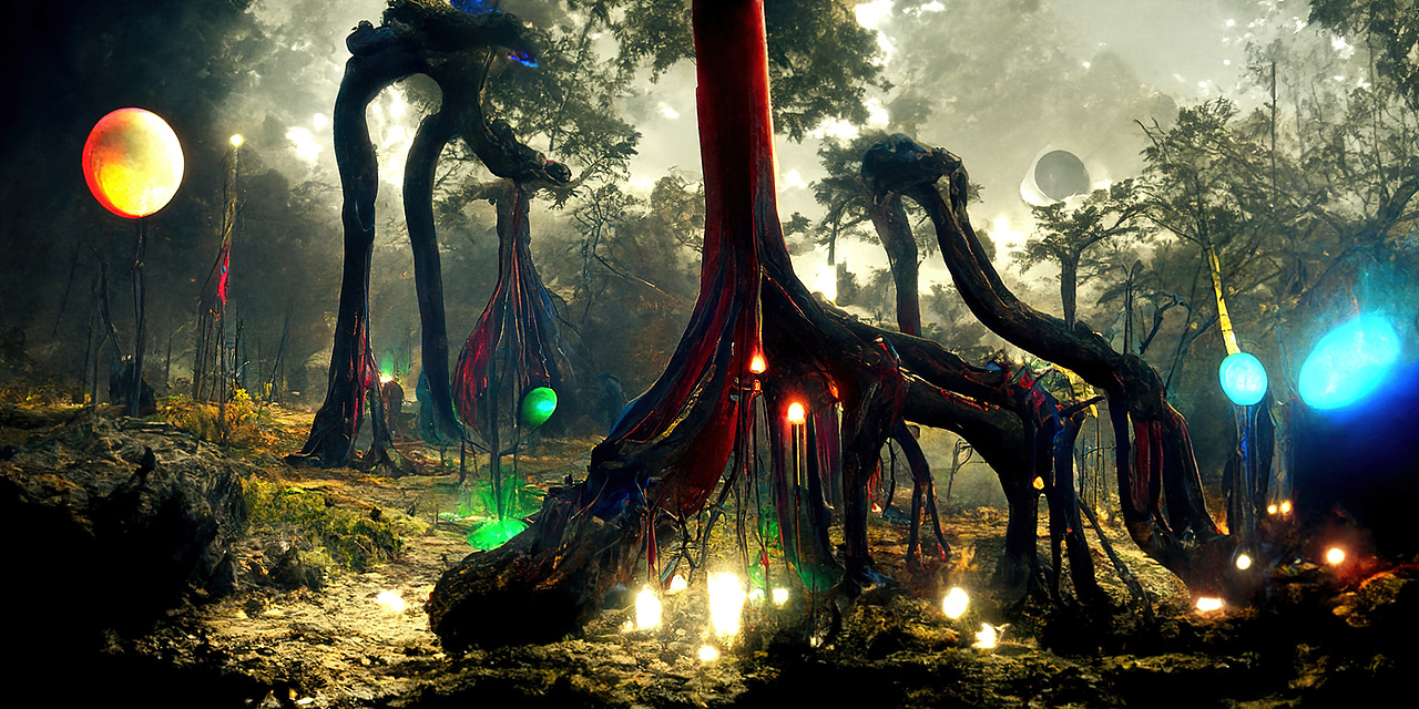 酷热来临,躲进“魔法的森林