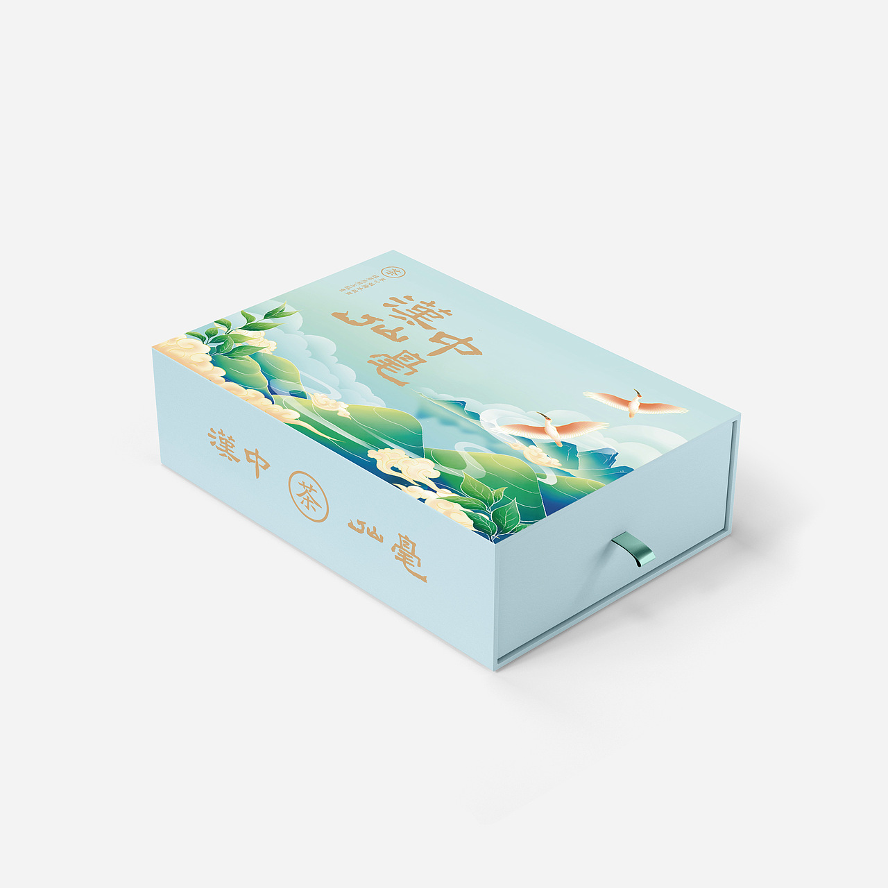 原创品牌包装|以国风手绘呈现茶叶品牌包装创意设计