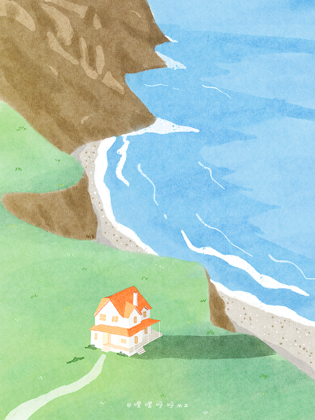海边的小房子🏠