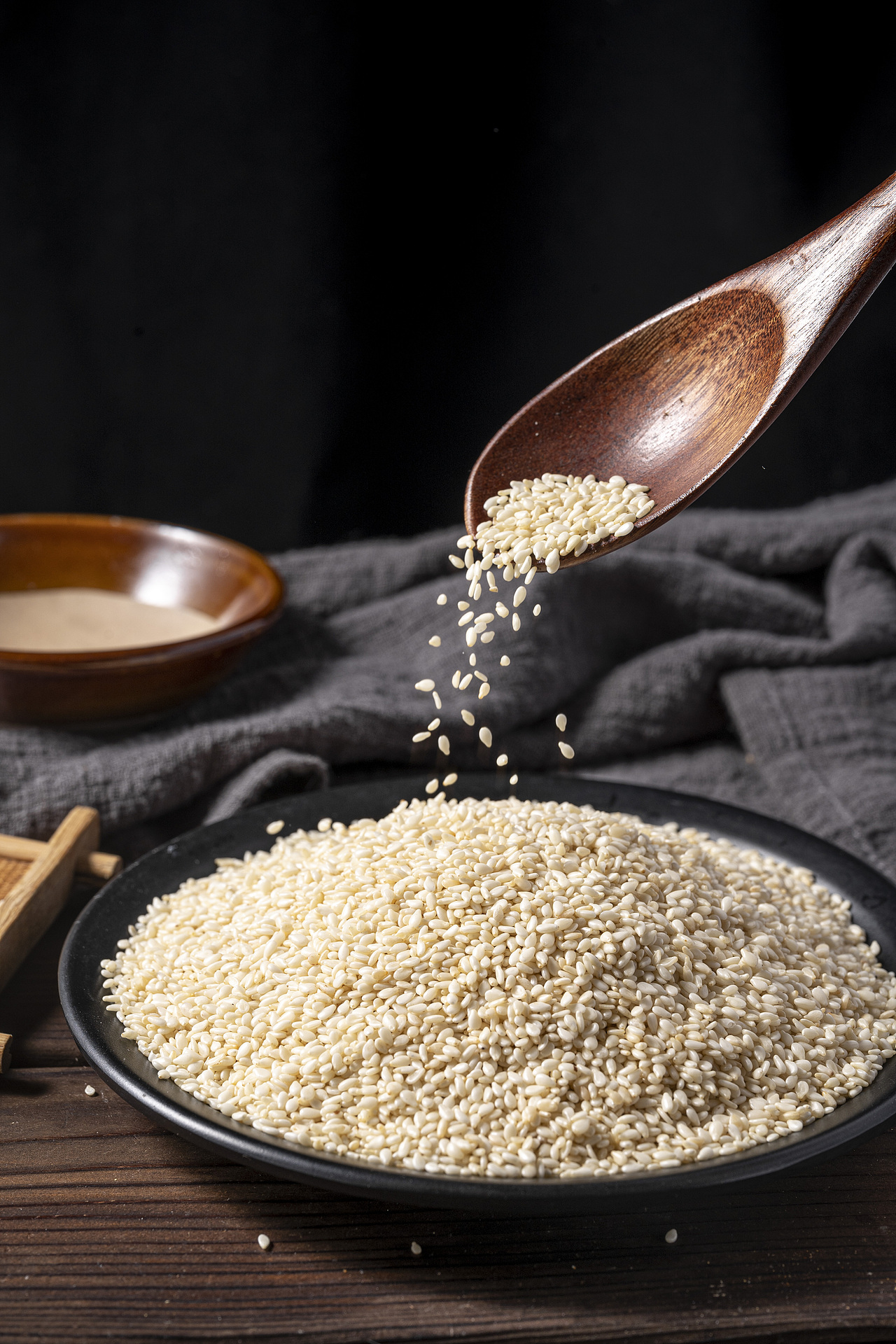 黑芝麻/白芝麻（图ZMzA5MjkwODI0） - 美食摄影 - 站酷设计师摄影师黎明原创素材 - 站酷ZCOOL