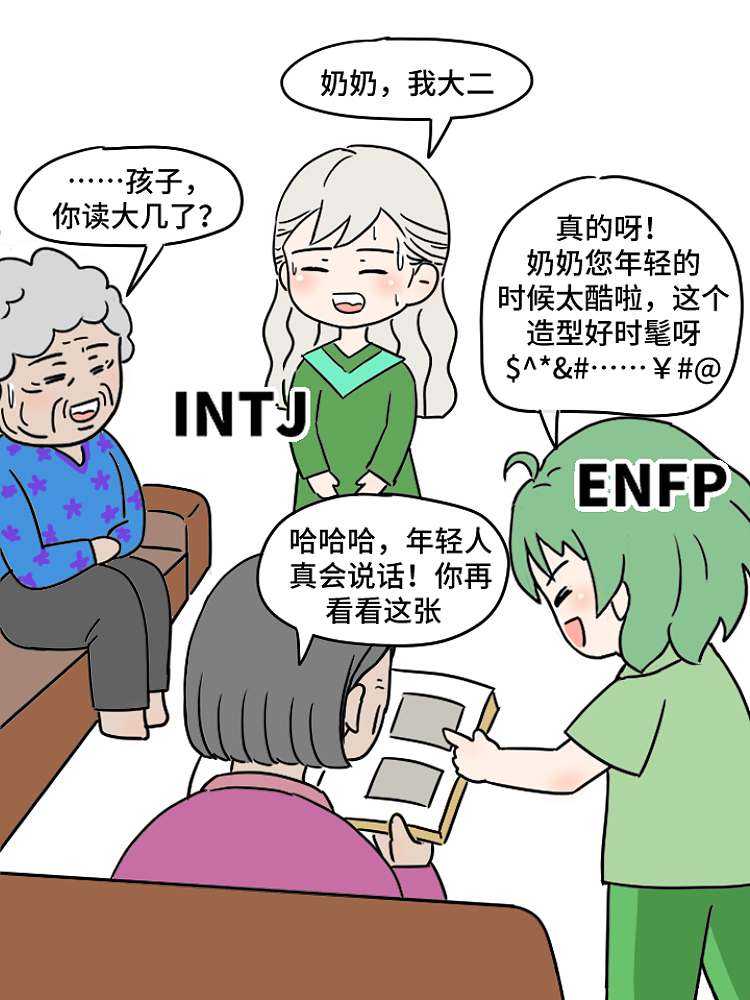 【mbti系列】社会实践像喝水一样简单（图ZMzQ4NDU4ODUy） - 短篇/格漫 - 站酷设计师冷静呀原创素材 - 站酷ZCOOL