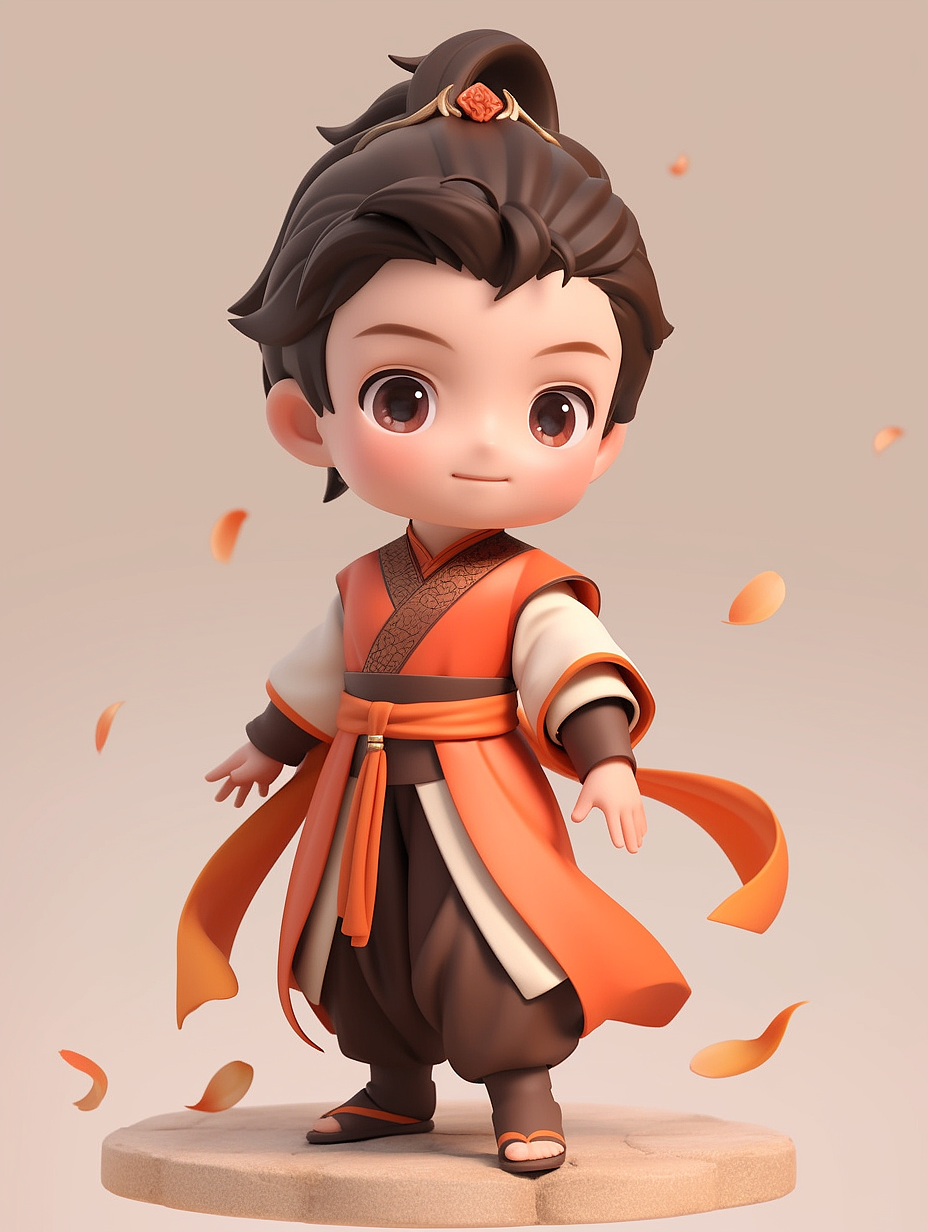 IP形象 | 汉朝人偶（图ZMzQyOTA2OTQw） - AI作品 - 站酷设计师小手一背原创素材 - 站酷ZCOOL