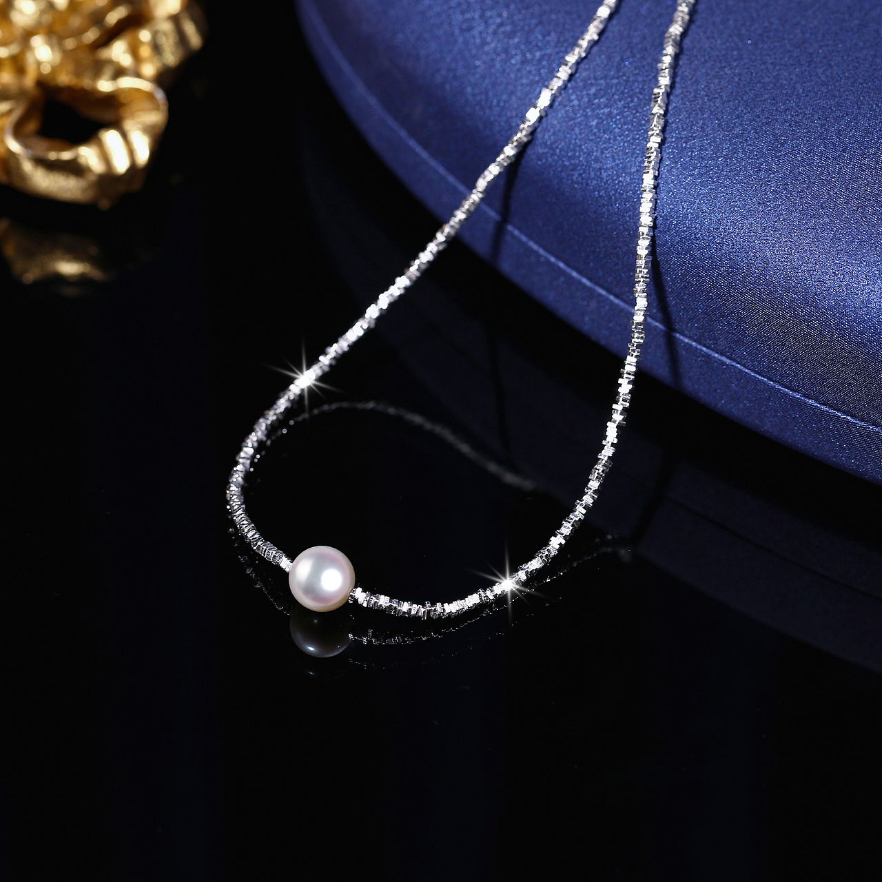 珠宝产品摄影 - 珍珠项链系列