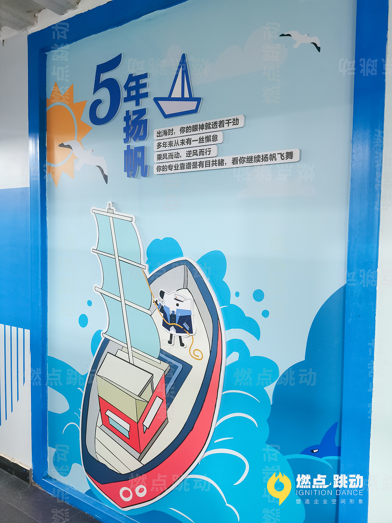 企业文化墙 | 周年墙(北京 | 知乎)