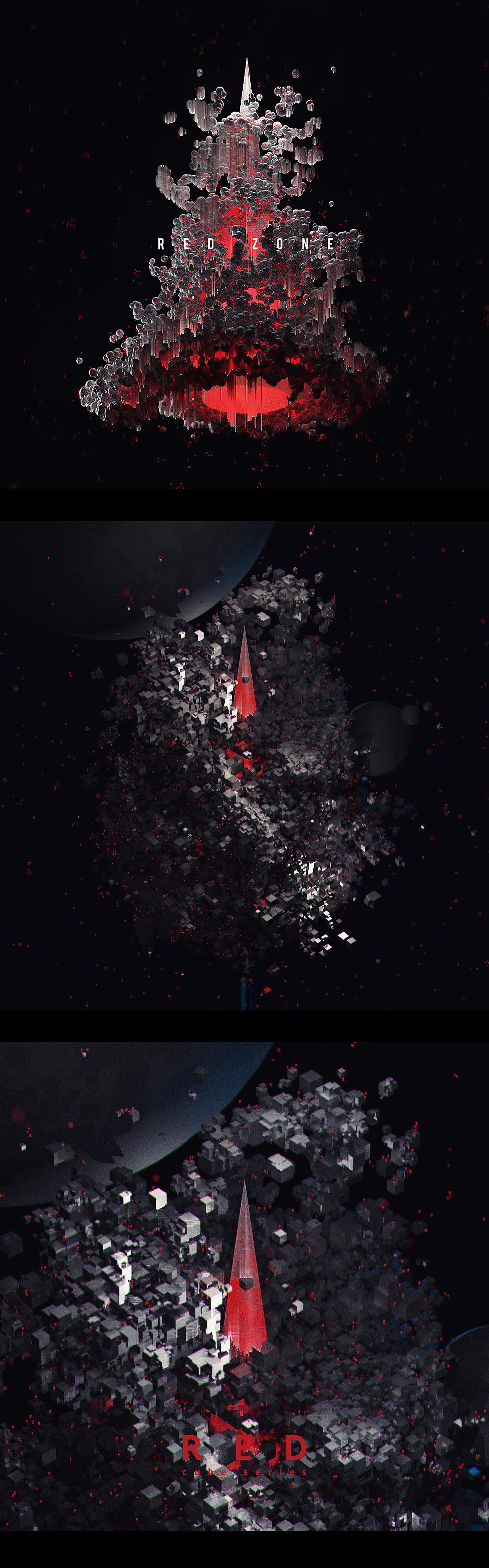 梅红C4D 每日图形设计 (三十四)
