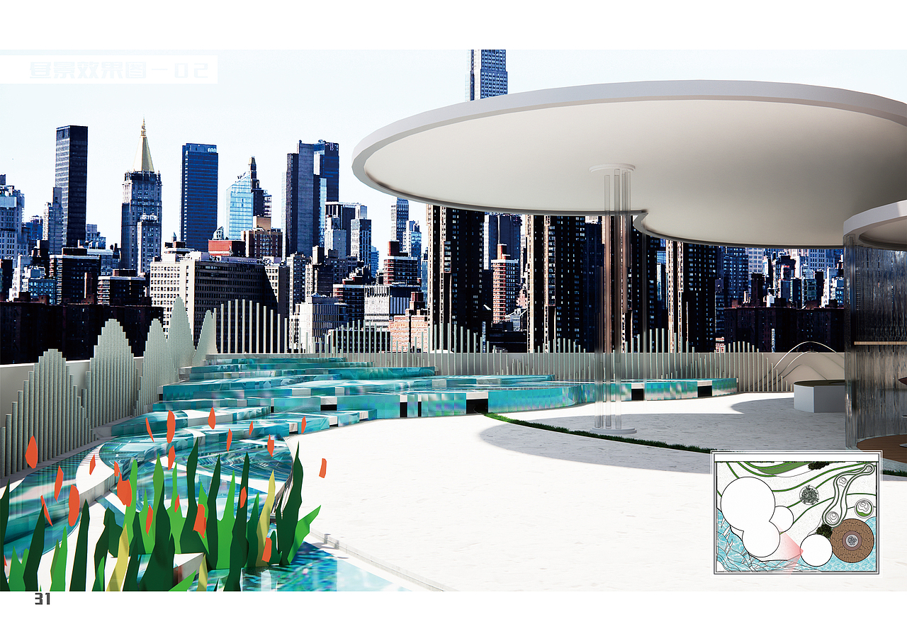 简律印象商场空中花园设计方案