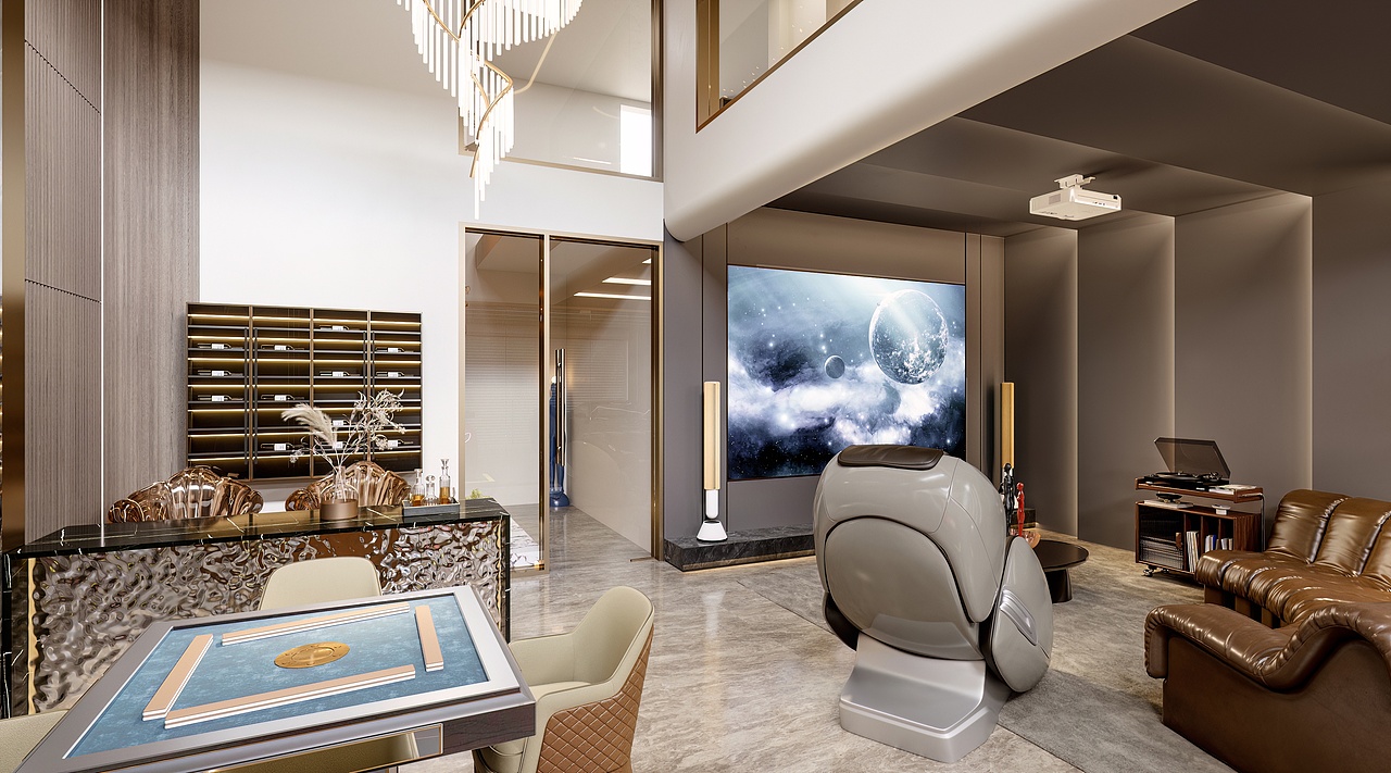 轻奢效果图鉴赏