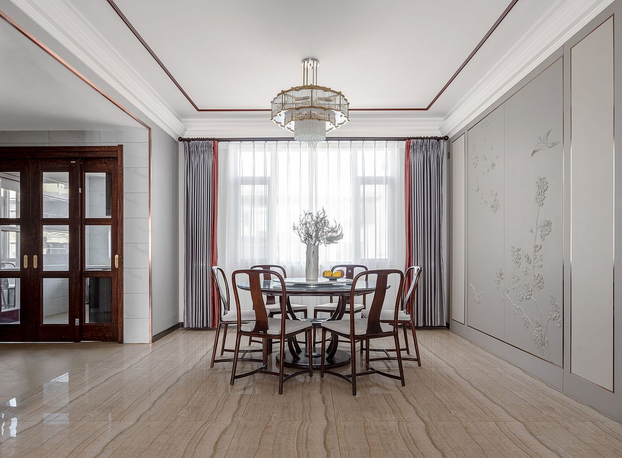 270㎡新中式大宅,古色今韵的别致美