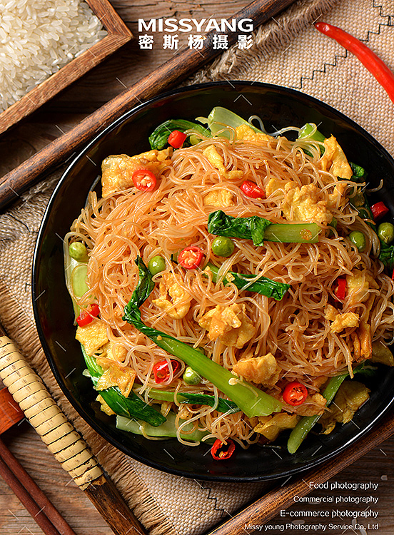 桂林炒细米粉拍摄|美食摄影|电商速食摄影|×郑州密斯杨