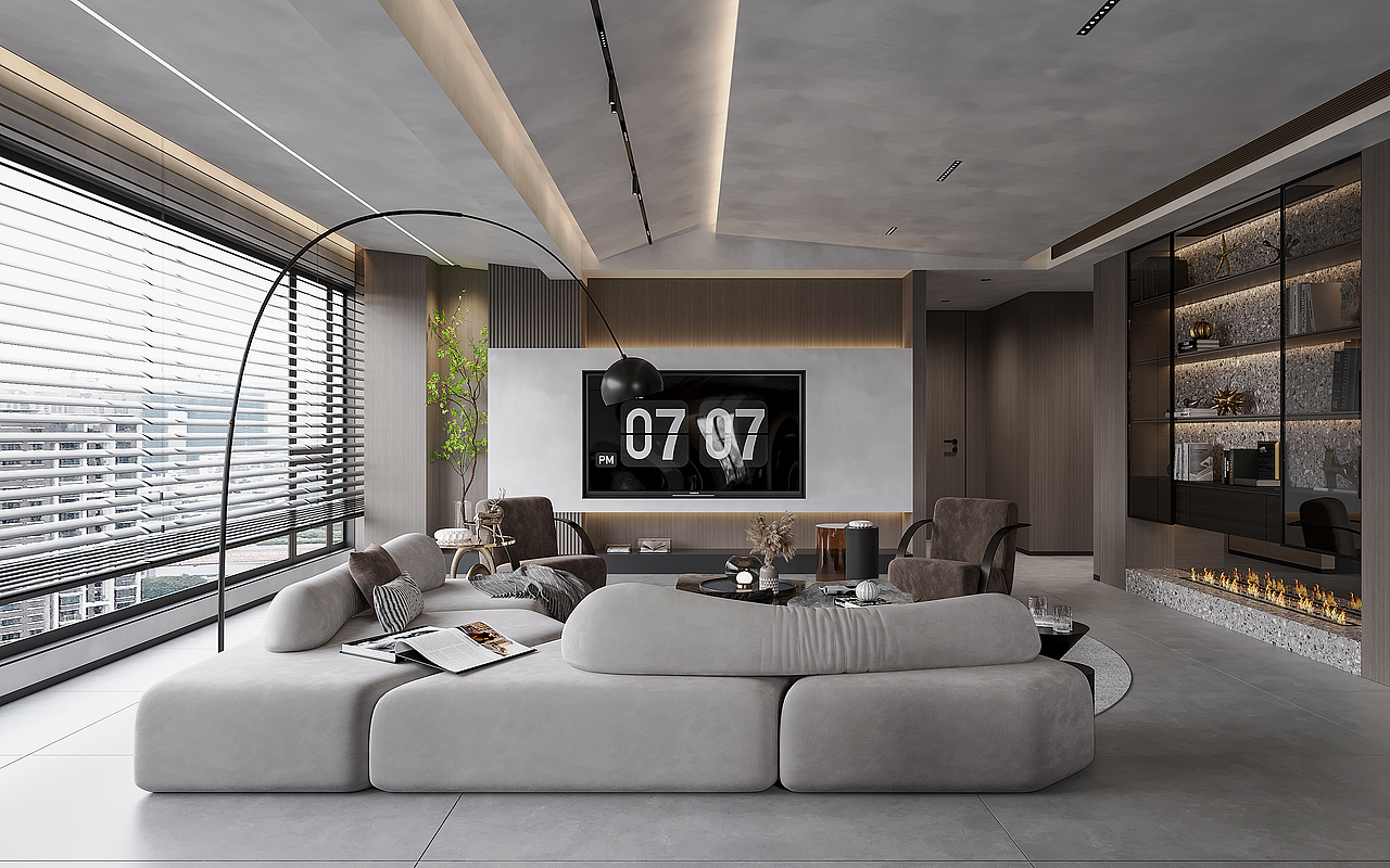 现代风格哎嘿（图ZMzQxMDIxMDY0） - 商业空间设计 - 站酷设计师Wroy宇原创素材 - 站酷ZCOOL