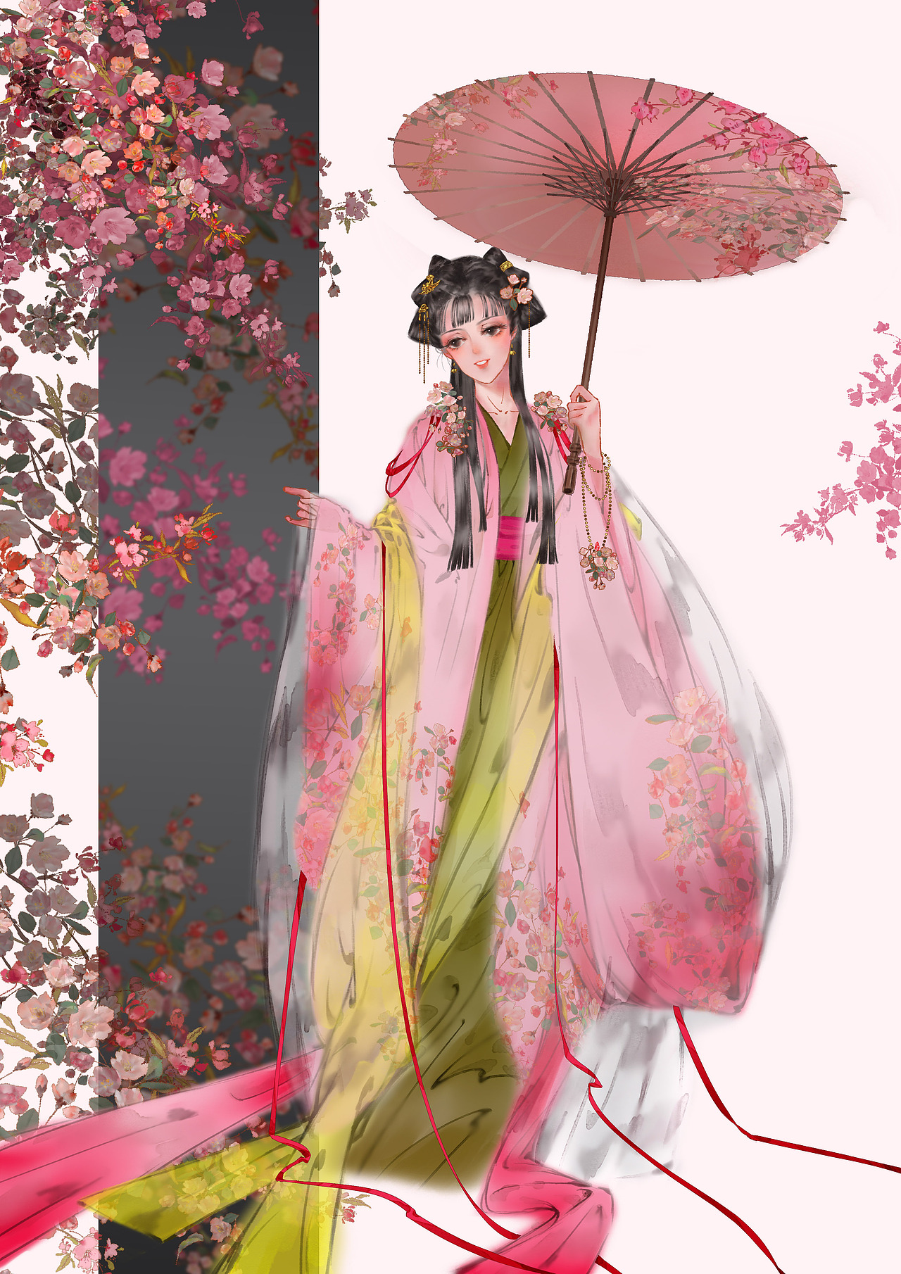 春日（图ZMzY2MzY1OTY0） - 商业插画 - 站酷设计师N琳玥原创素材 - 站酷ZCOOL