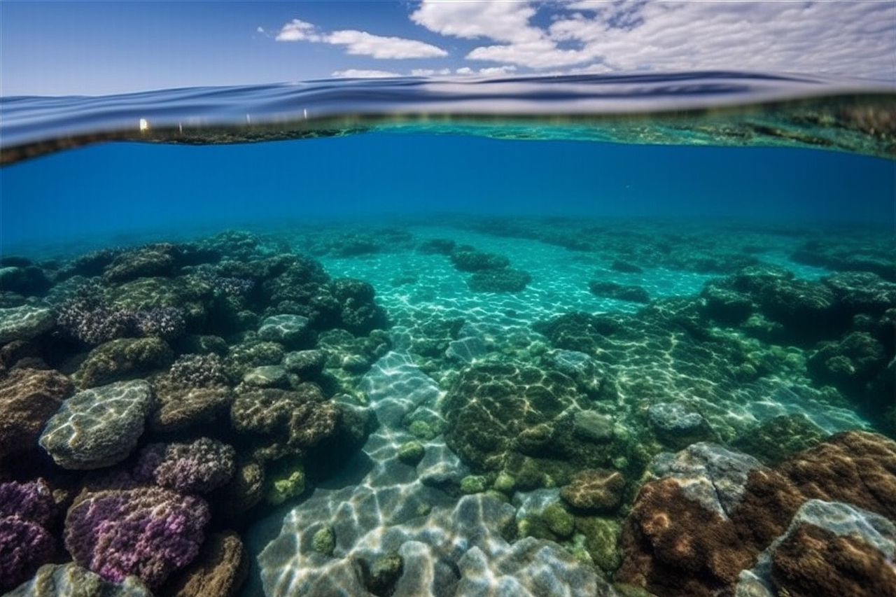 【AI绘画】马尔代夫海滩