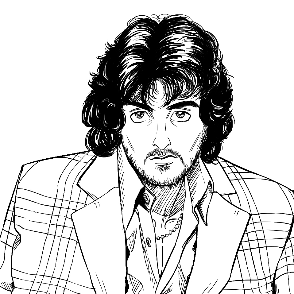 头像插画-史泰龙Rocky