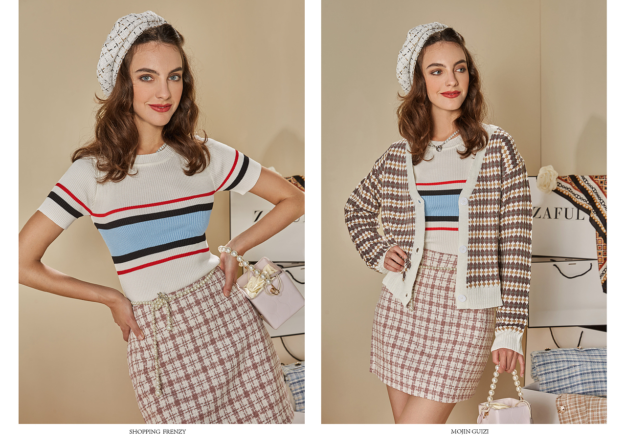 “香奈儿”女孩 丨搭配&策划（图ZMzM0NTkxMTMy） - 时尚/艺术摄影 - 站酷设计师莫金桂子原创素材 - 站酷ZCOOL