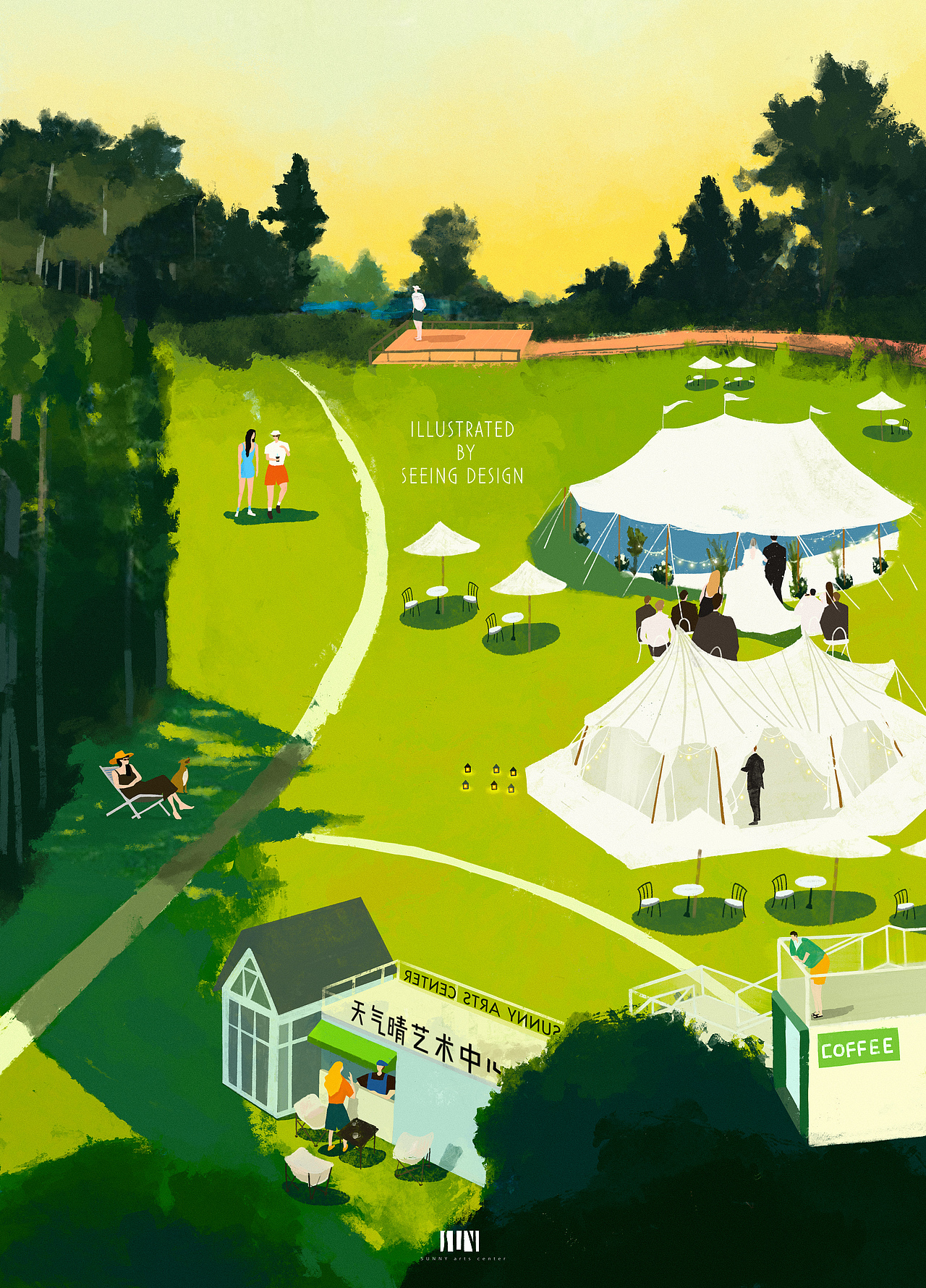 SPRING原创户外插画（图ZMzM2MjU0MTE2） - 商业插画 - 站酷设计师所见设计原创素材 - 站酷ZCOOL