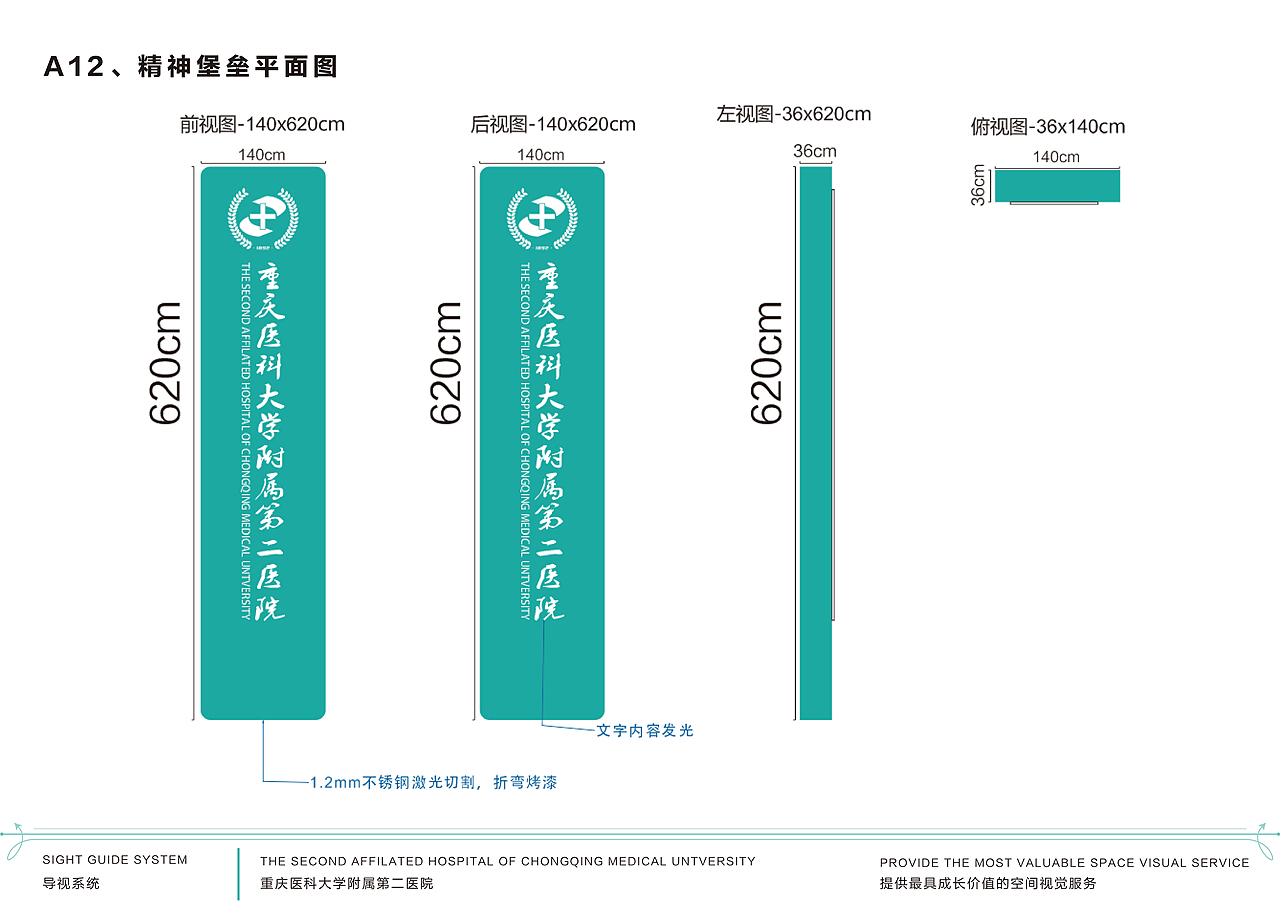 医科大学附属第二医院导视系统设计