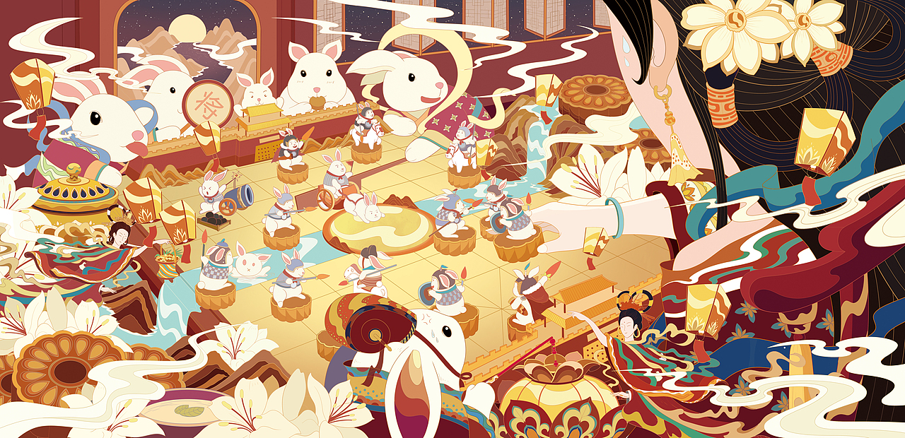 上半年国风插画作品合集