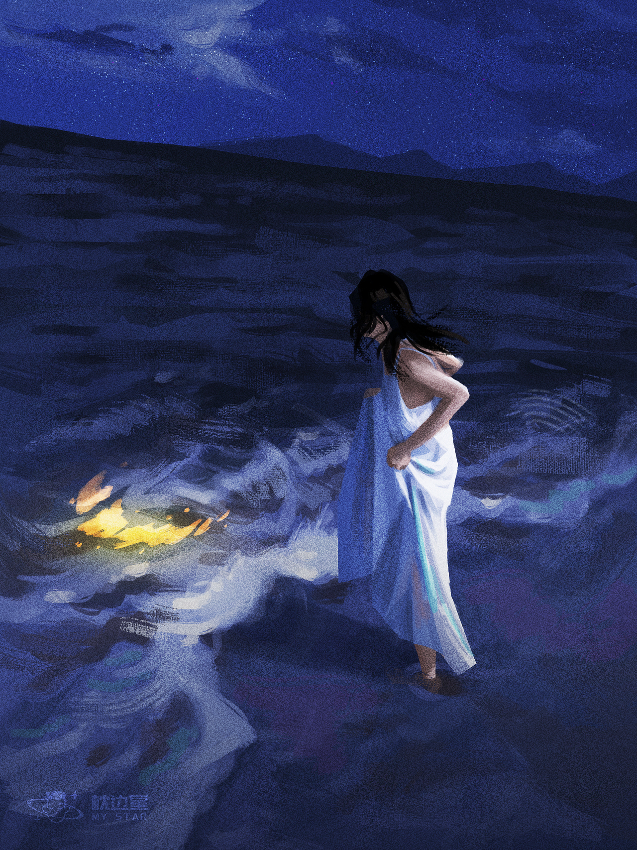 2022总结《孤独与星空》（图ZMzI1ODIyMjMy） - 创作习作 - 站酷设计师枕边星原创素材 - 站酷ZCOOL