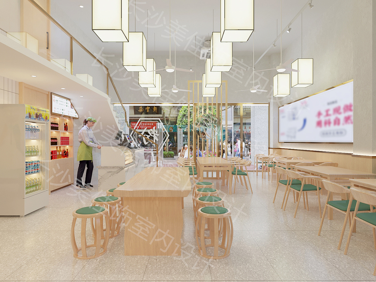 长沙粉店设计/稻匠粉面馆