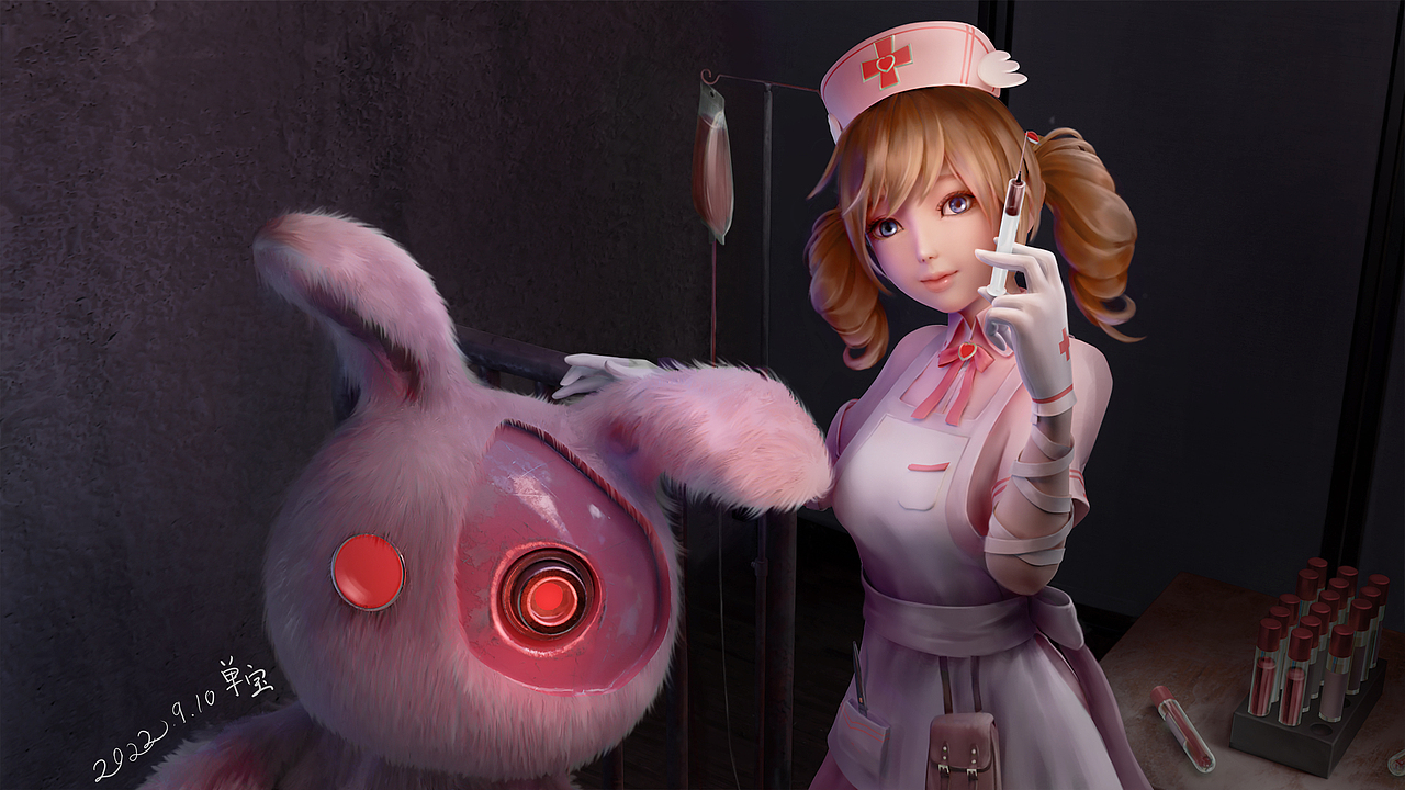 机械师兔子玩偶（图ZMzIzMjUxODAw） - 创作习作 - 站酷设计师单宝原创素材 - 站酷ZCOOL