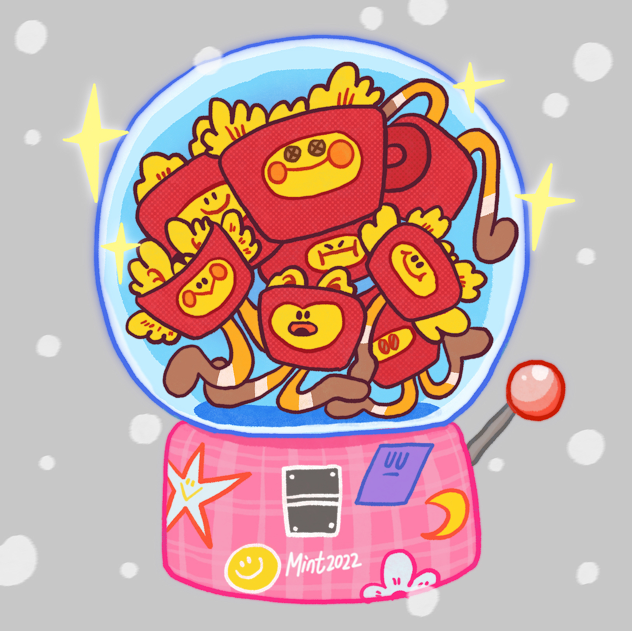 《咖啡猫的每一天》插画合集（图ZMzE2NDkwNzA4） - 创作习作 - 站酷设计师薄荷大王原创素材 - 站酷ZCOOL