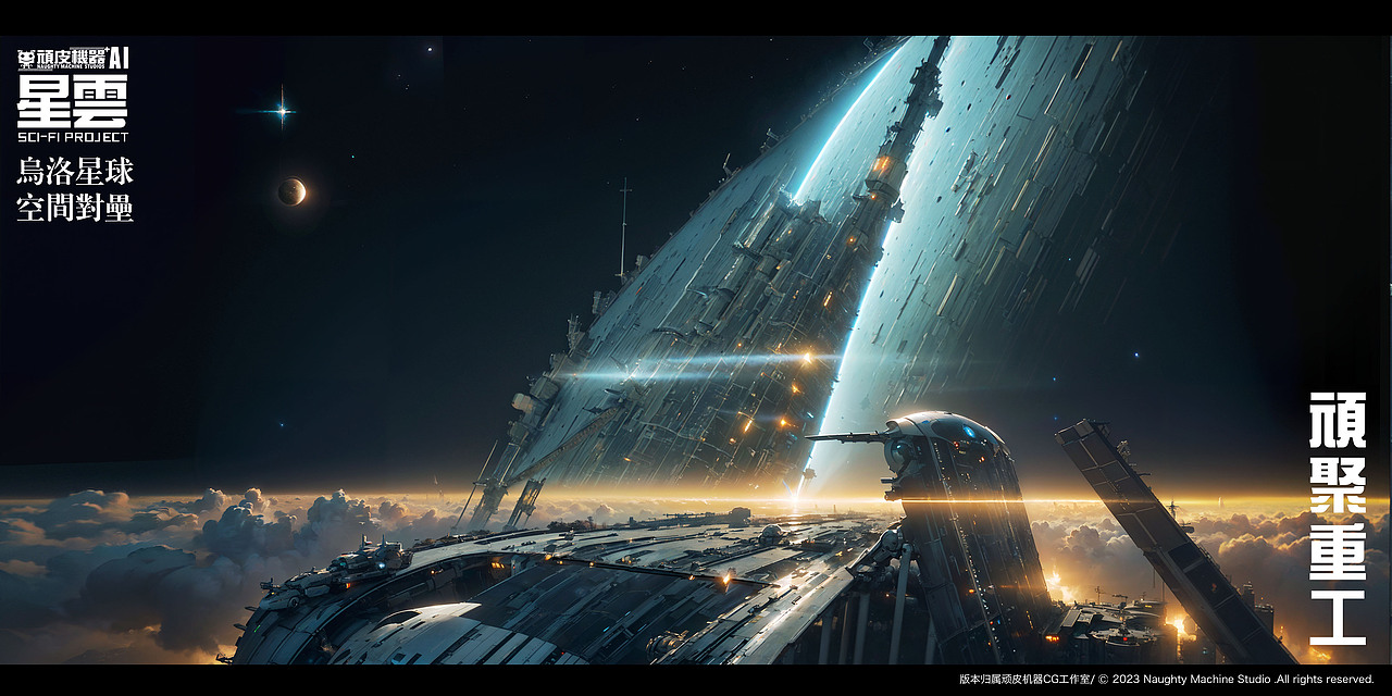 《星雲》系列-AI 科幻元宇宙世界观设定-乌洛星球