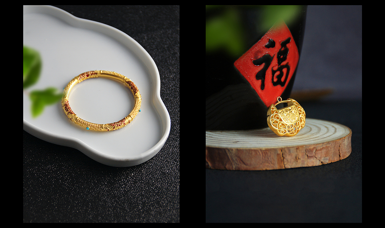 古法黄金产品拍摄