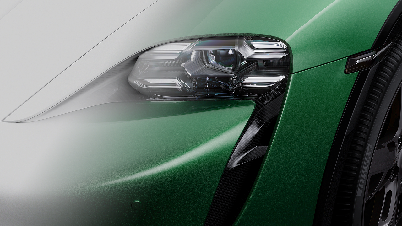 Porsche Taycan Cross Turismo  CGI  