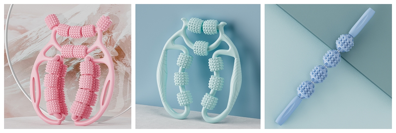 2023电商设计【健腹轮/滚轮按摩设计】