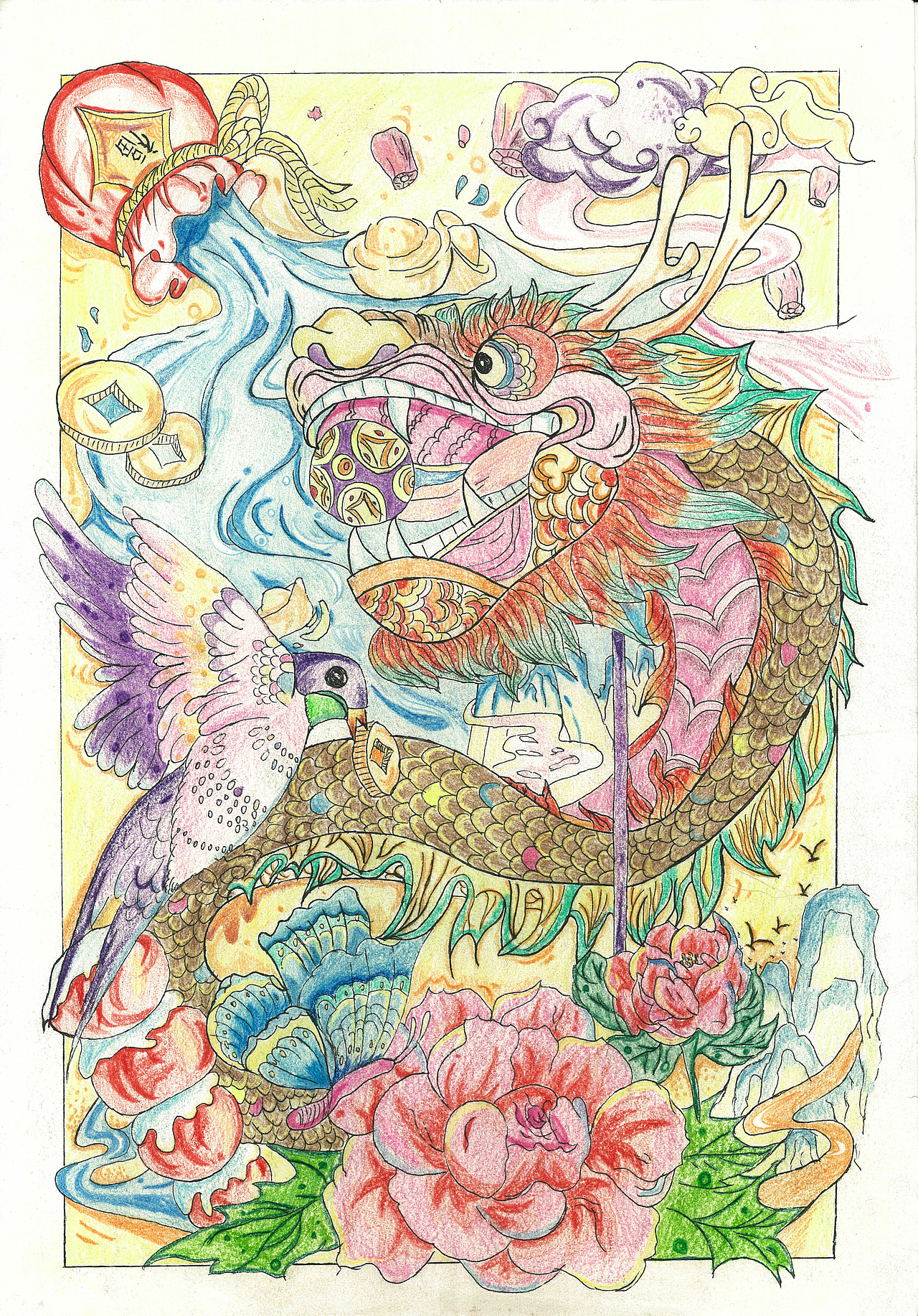 2024年”画龙点睛“美术作品