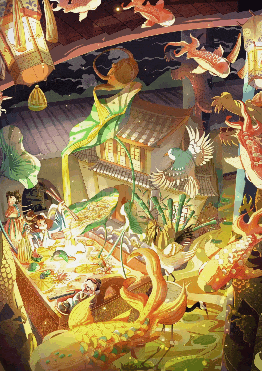 2022氛围感国风场景合集（图ZMzE1MDgxOTUy） - 创作习作 - 站酷设计师e阿桃啊原创素材 - 站酷ZCOOL