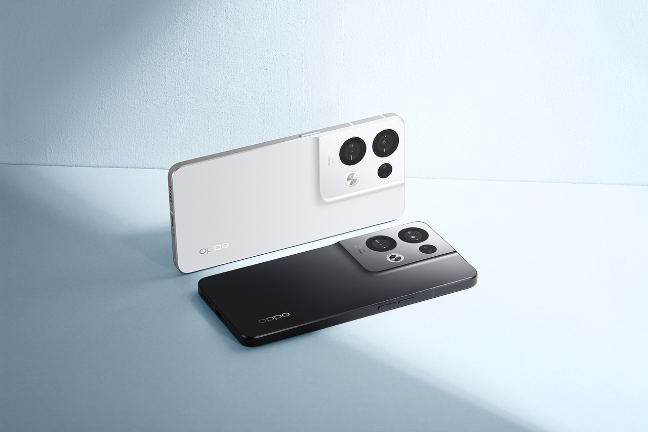 Reno8 Pro+三色棚拍图赏