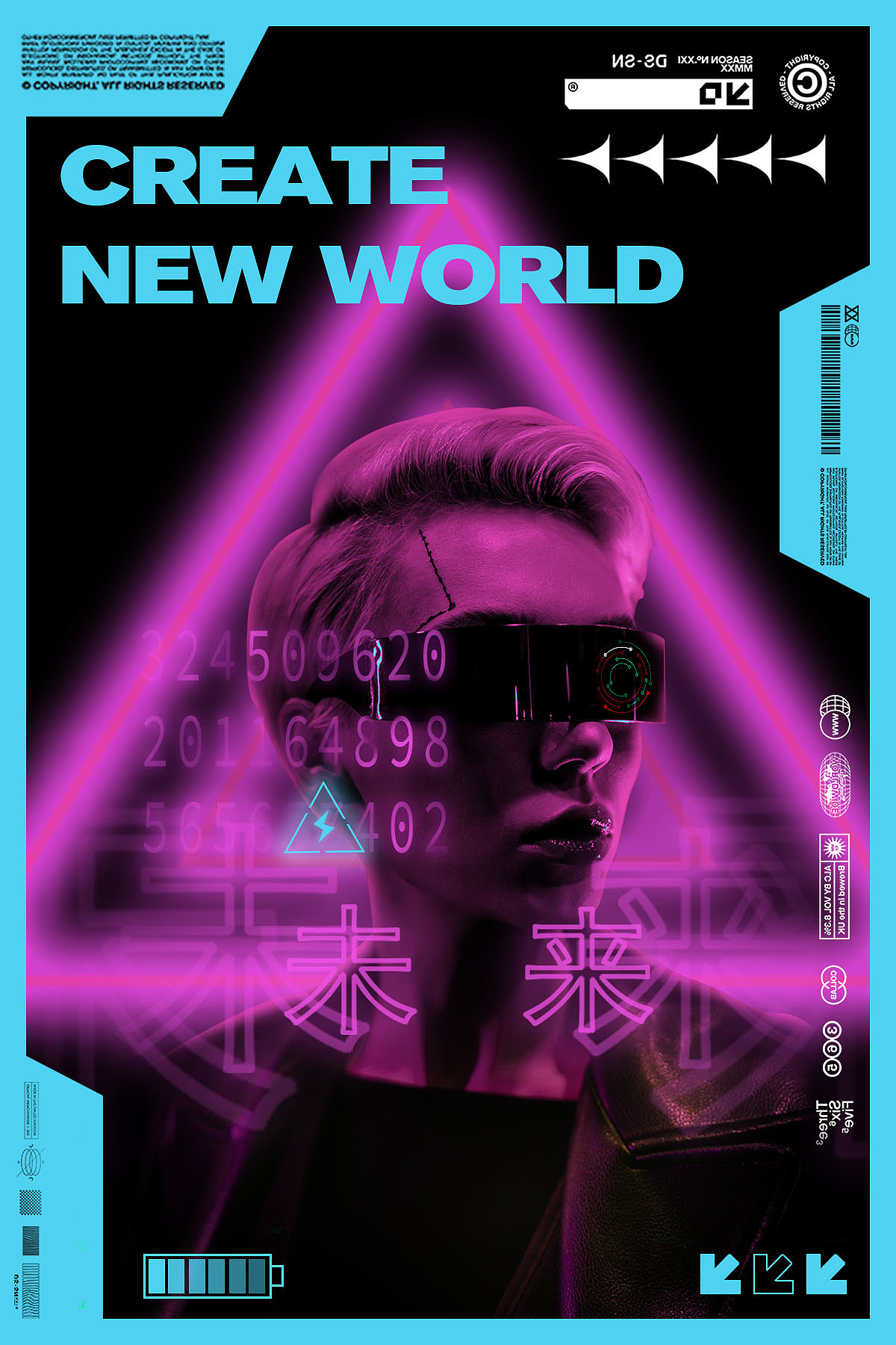 赛博朋克风格探索（图ZMzA3OTkxMjI0） - 创作习作 - 站酷设计师晨曦sunny原创素材 - 站酷ZCOOL