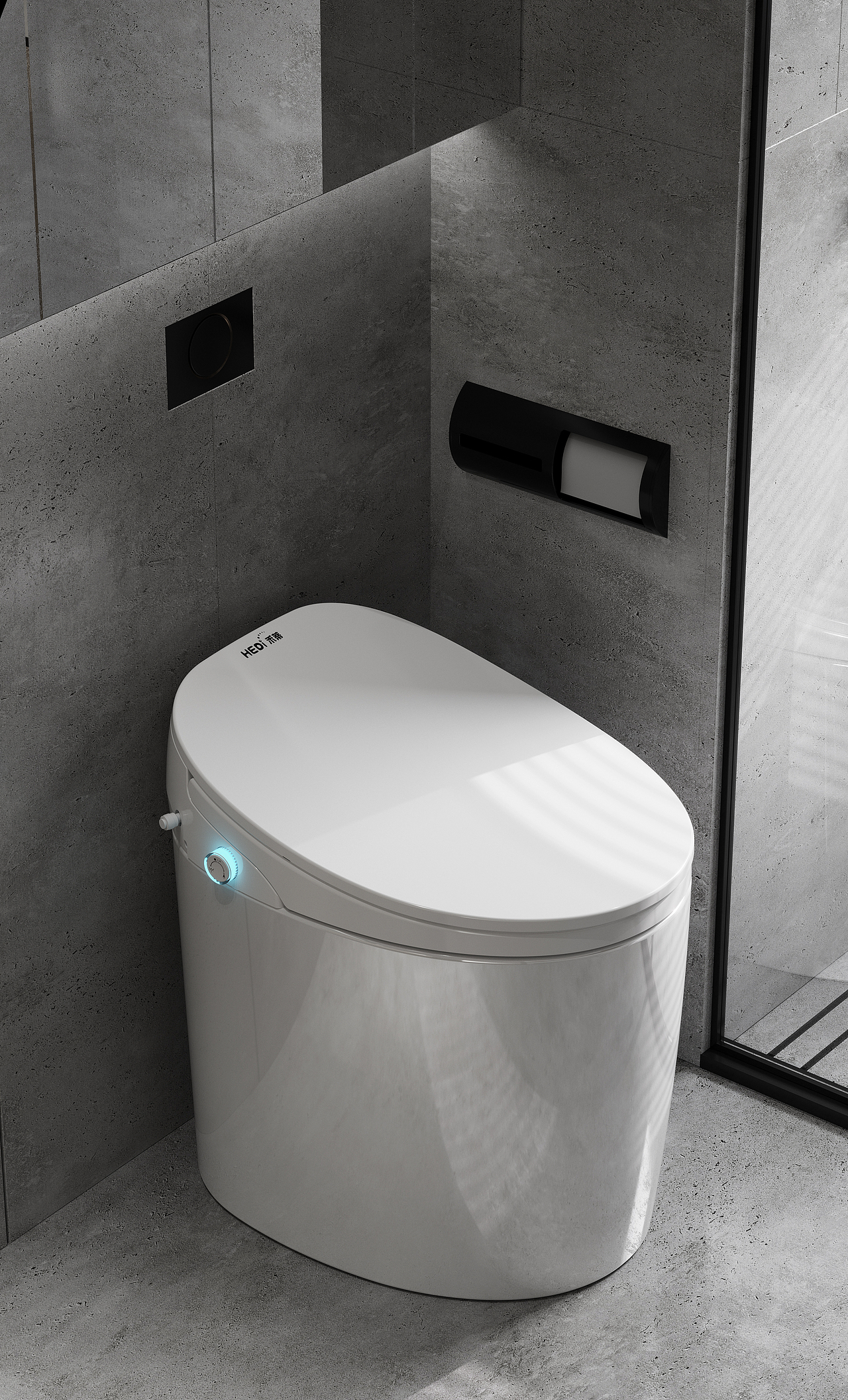 SeekRoots ◉〖三井智能马桶&MI800C渲染〗（图ZMzQ4Njg2MzM2） - 电商 - 站酷设计师SeekRoots原创素材 - 站酷ZCOOL