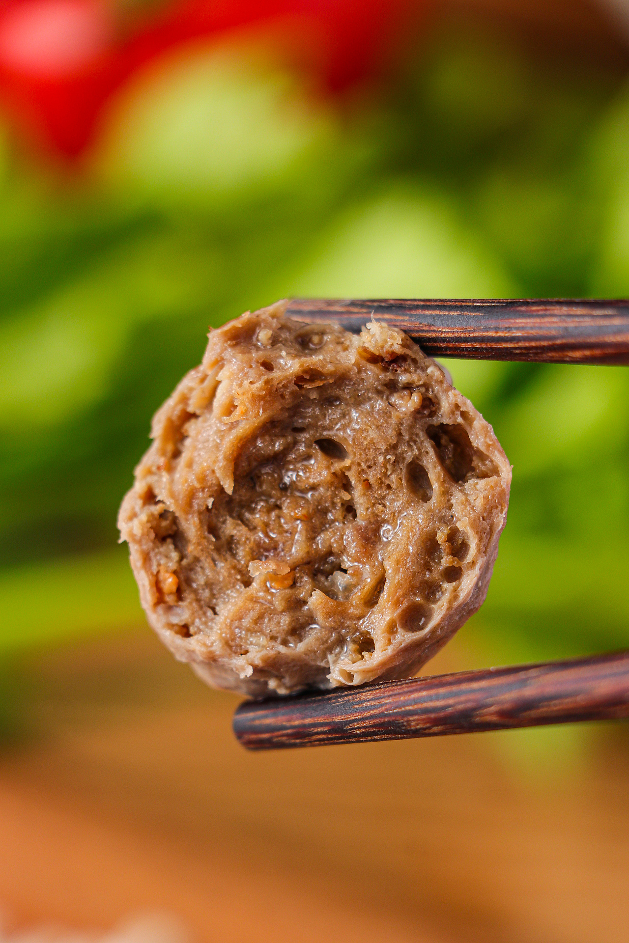 潮汕手打牛肉丸手打牛筋丸潮州特产火锅烧烤食材肉丸子