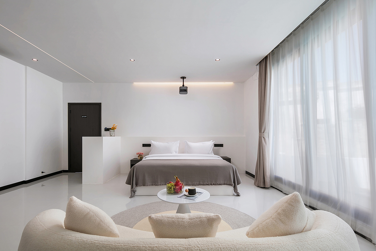 民宿建筑拍摄-三亚西岛净界民宿