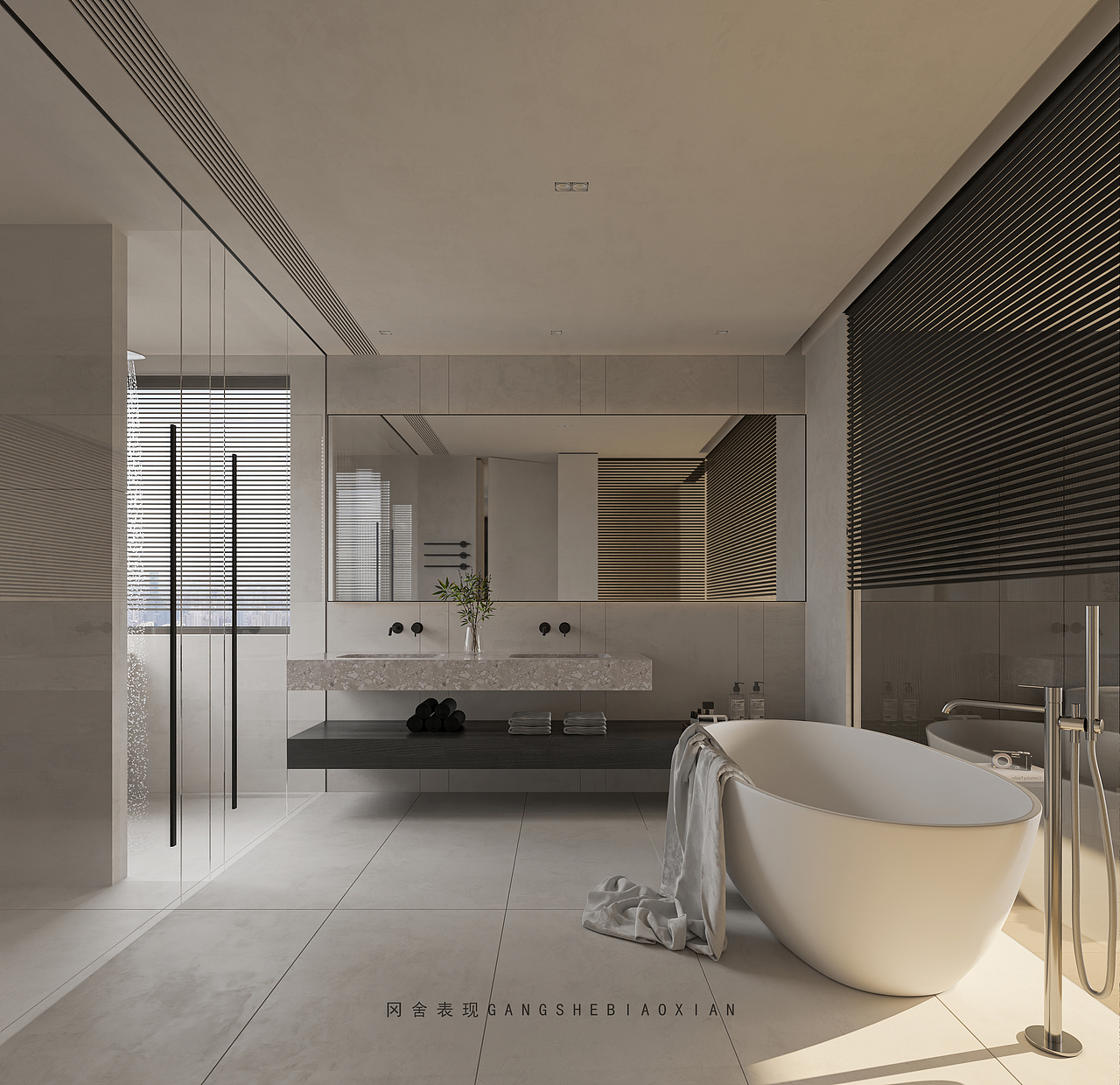 冈舍效果图表现-2023.2.1（图ZMzEzMzgzMjI0） - 家装设计 - 站酷设计师冈舍表现一小豪原创素材 - 站酷ZCOOL