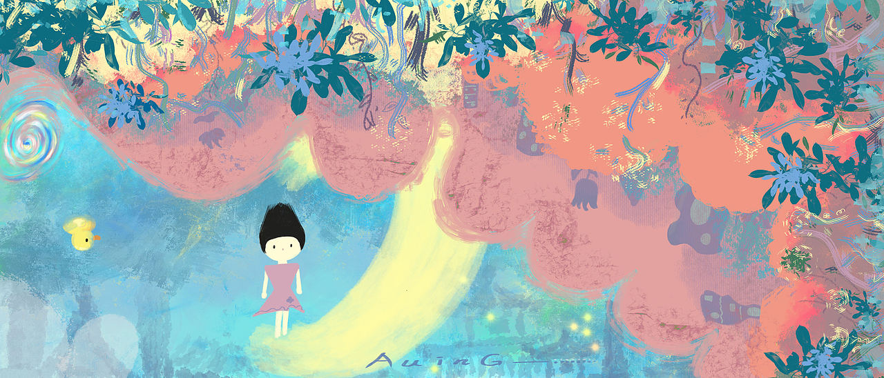 《筱筱世界》插画