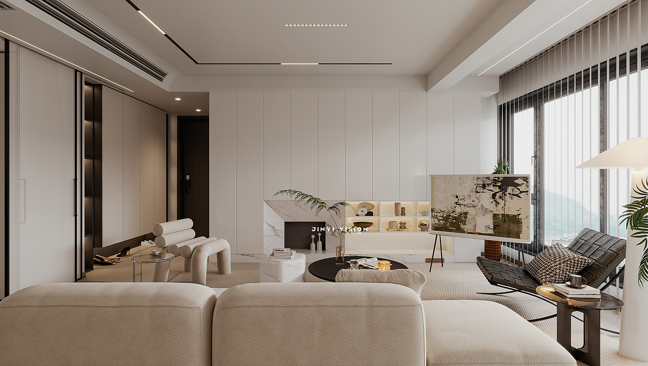 现代简约效果图表现