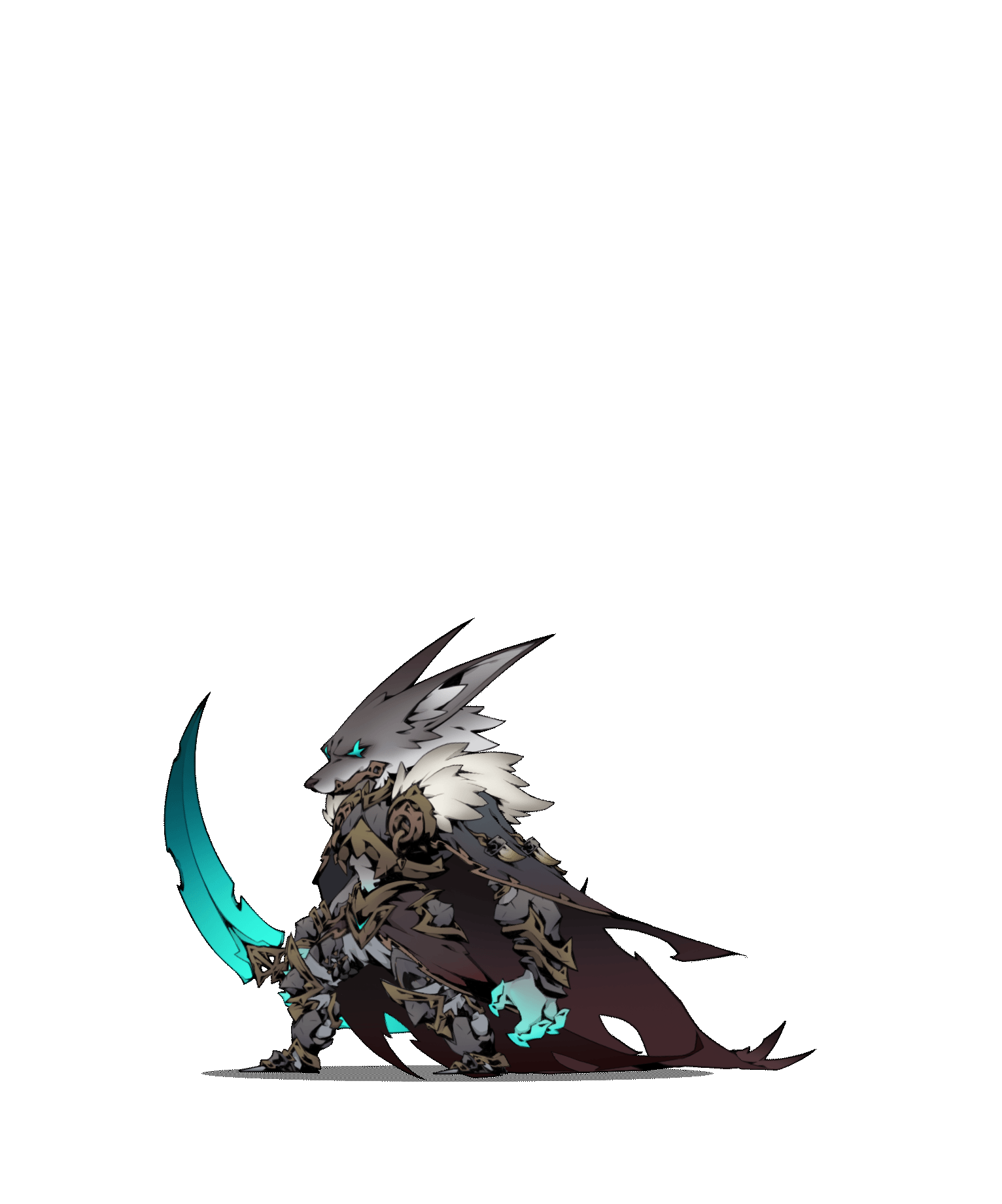 wolf-knight-spine-pose（图ZMzUyNDE2MTgw） - 独立游戏 - 站酷设计师三栖人设计原创素材 - 站酷ZCOOL
