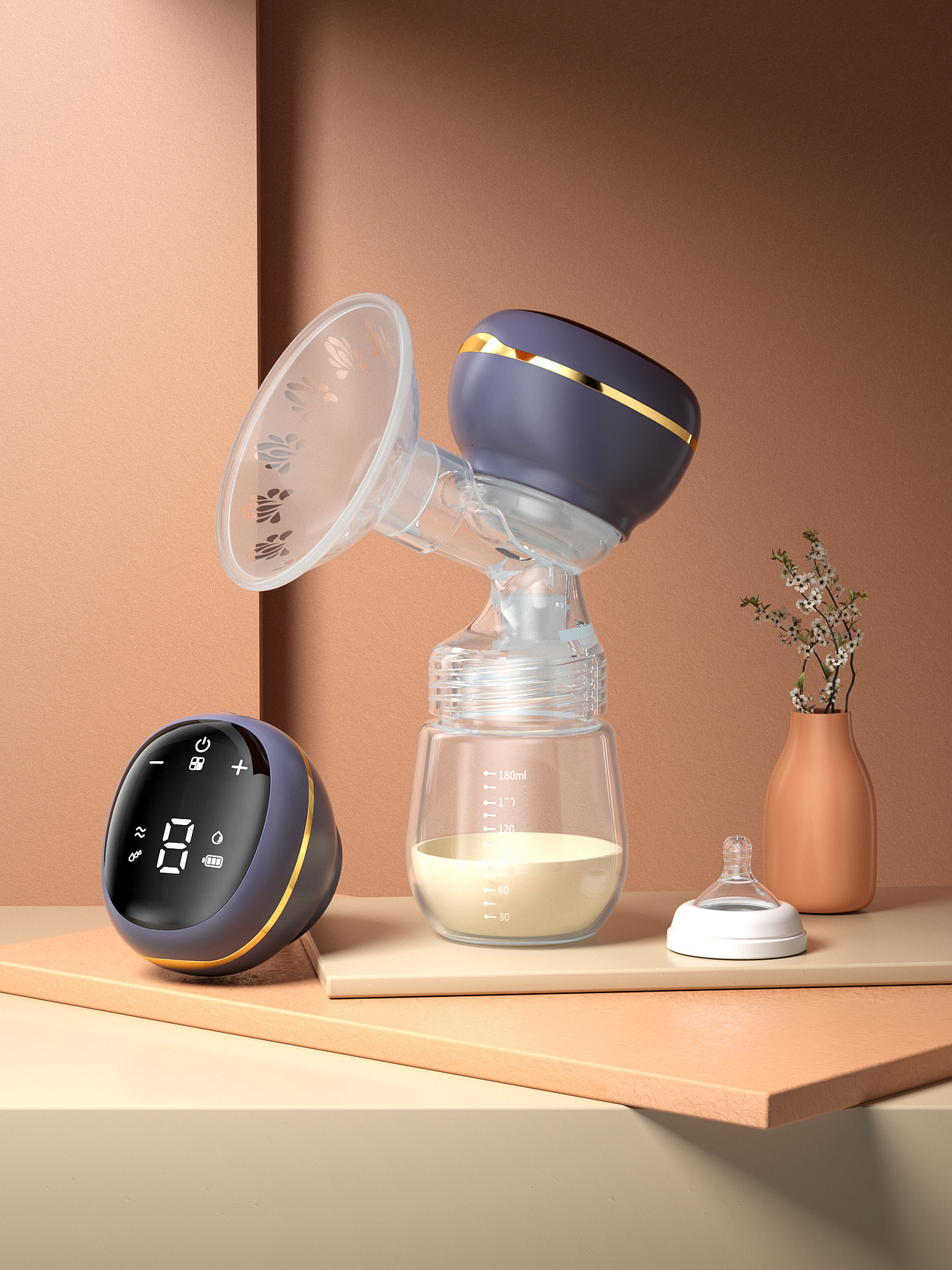 《产品渲染》2022上半年-母婴产品渲染