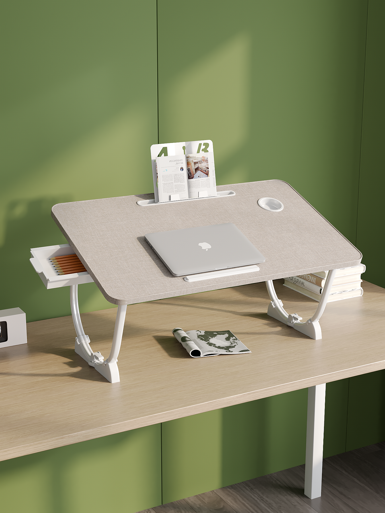 C4D+Corona渲染器 笔记本电脑学习桌3D建模效果图表现（图ZMzE0MTI1NzI0） - 产品 - 站酷设计师遇他设计原创素材 - 站酷ZCOOL